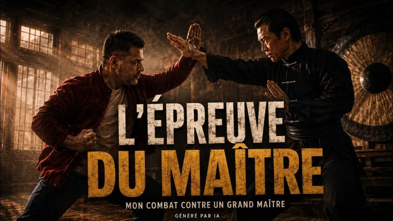 Le Dernier Maître, film généré par intelligence artificielle sur DelgadoWorks