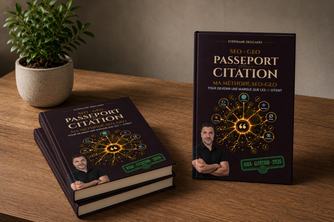 Le livre Passeport vers la Citation de Stéphane Delgado