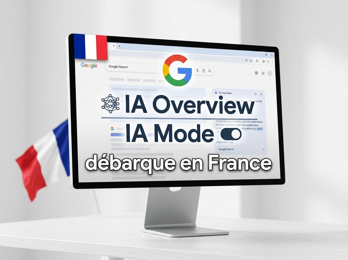 Les IA Overviews & IA Mode de Google arrive bientôt en France ! L'effondrement est proche !