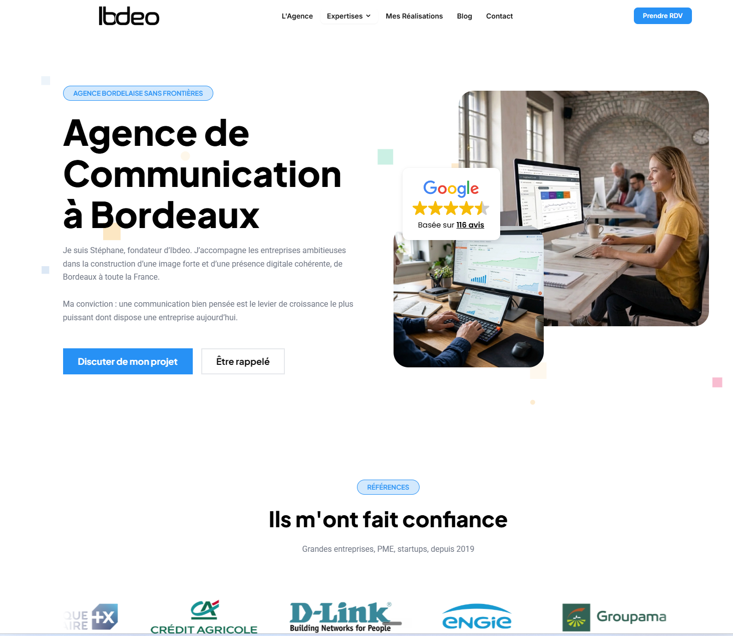 Le site de IBDEO
