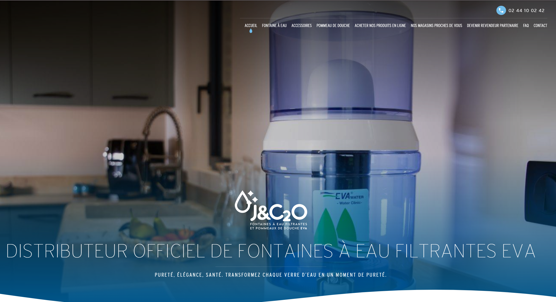 Le site de Fontaine EVA