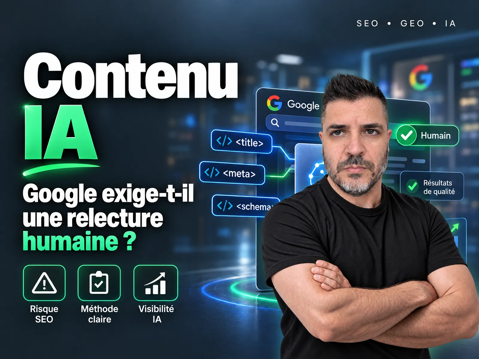 Google, IA et relecture humaine : ce qui change vraiment