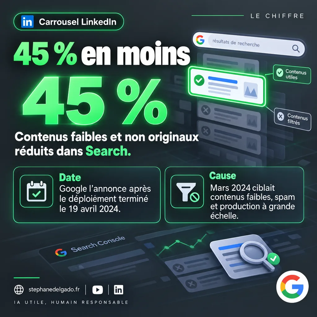Page 3 : 45 % en moins