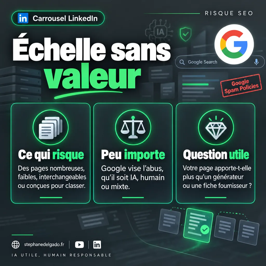 Page 5 : Échelle sans valeur