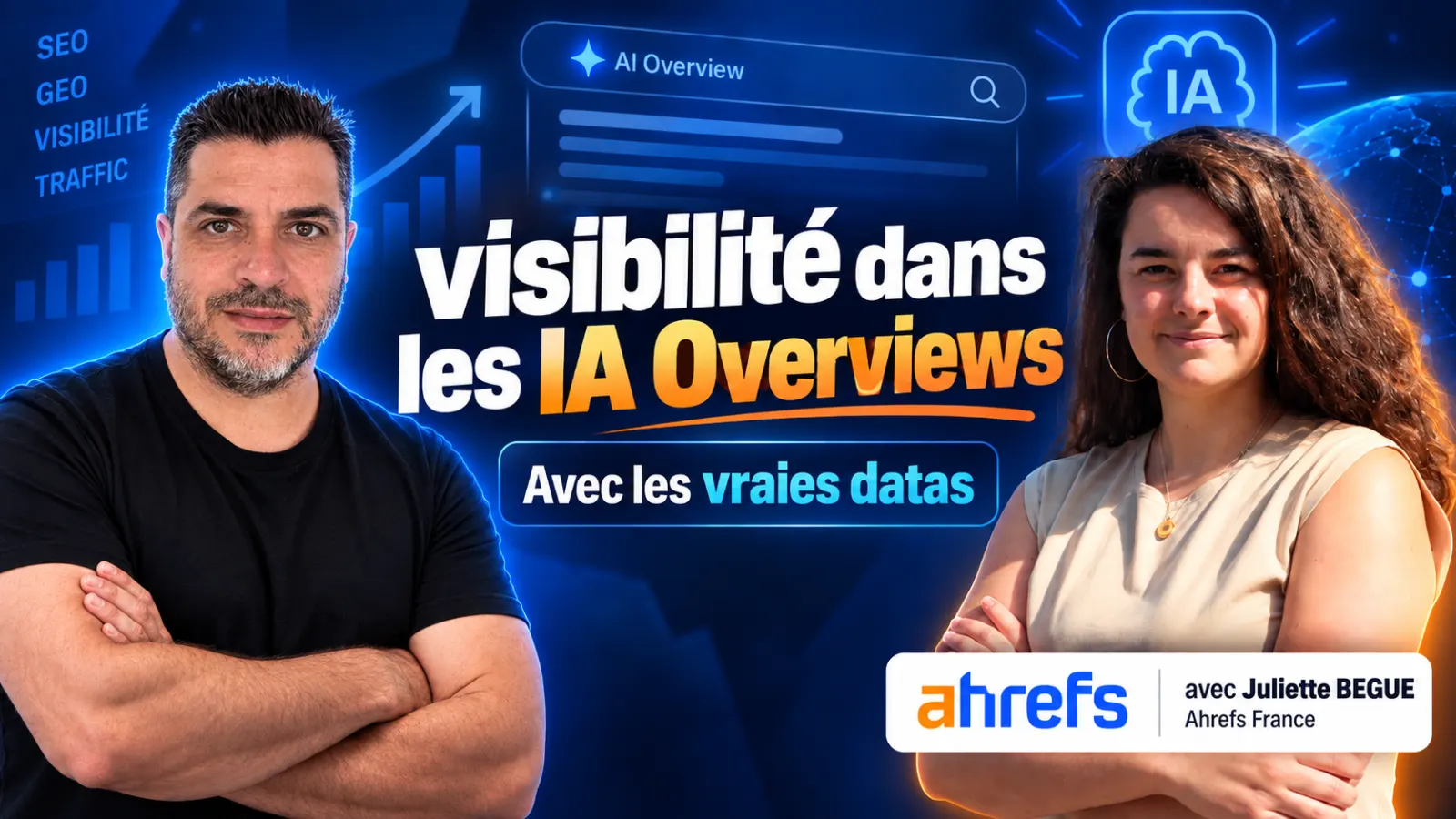 J’ai reçu Juliette Bègue (Ahrefs France) : les vrais chiffres des AI Overviews