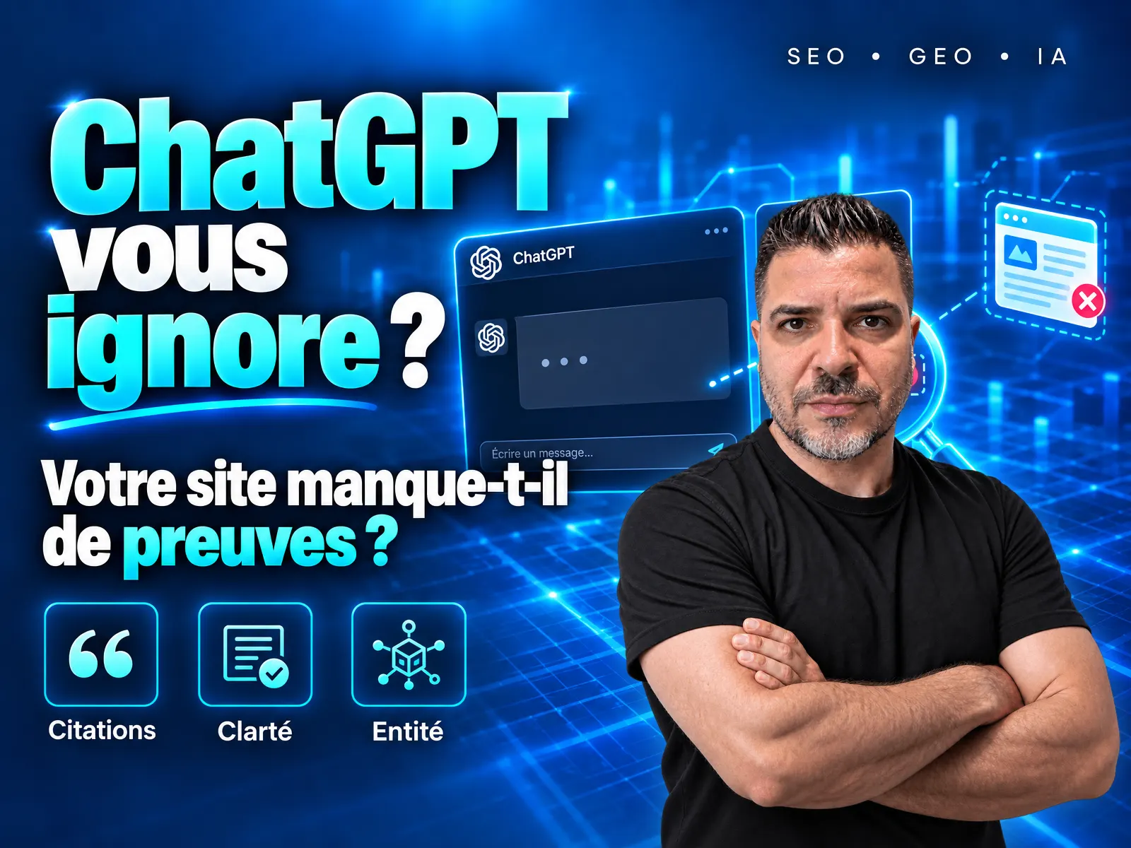 Pourquoi votre site n’est pas cité par ChatGPT