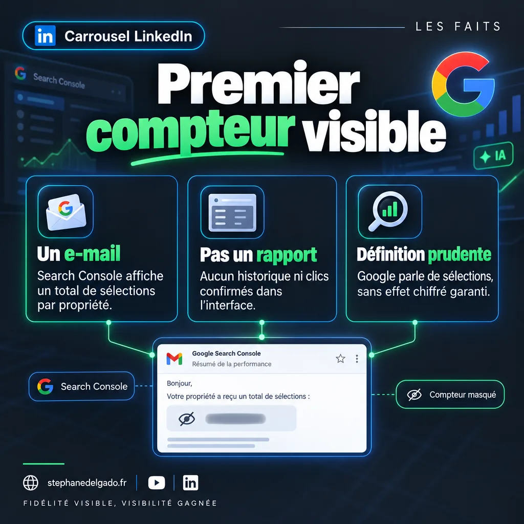Page 2 : Premier compteur visible