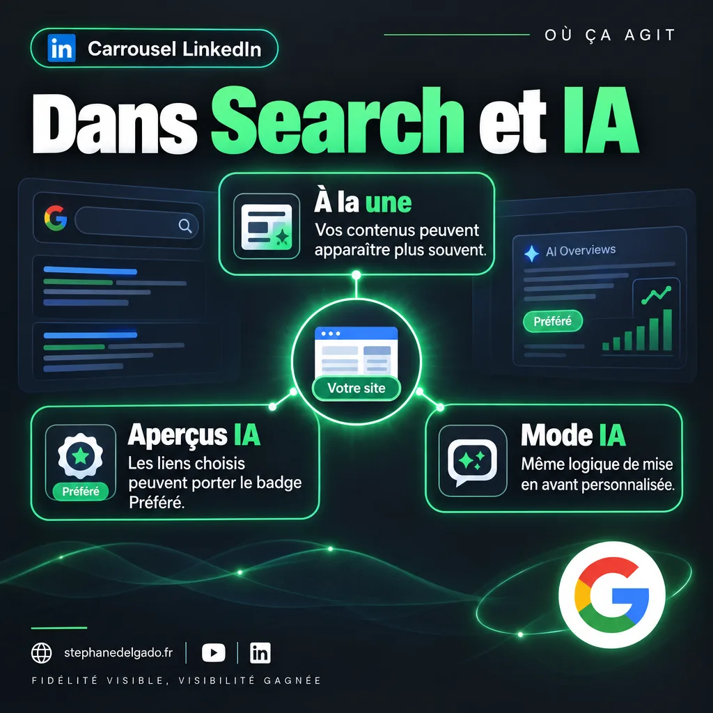 Page 5 : Dans Search et IA