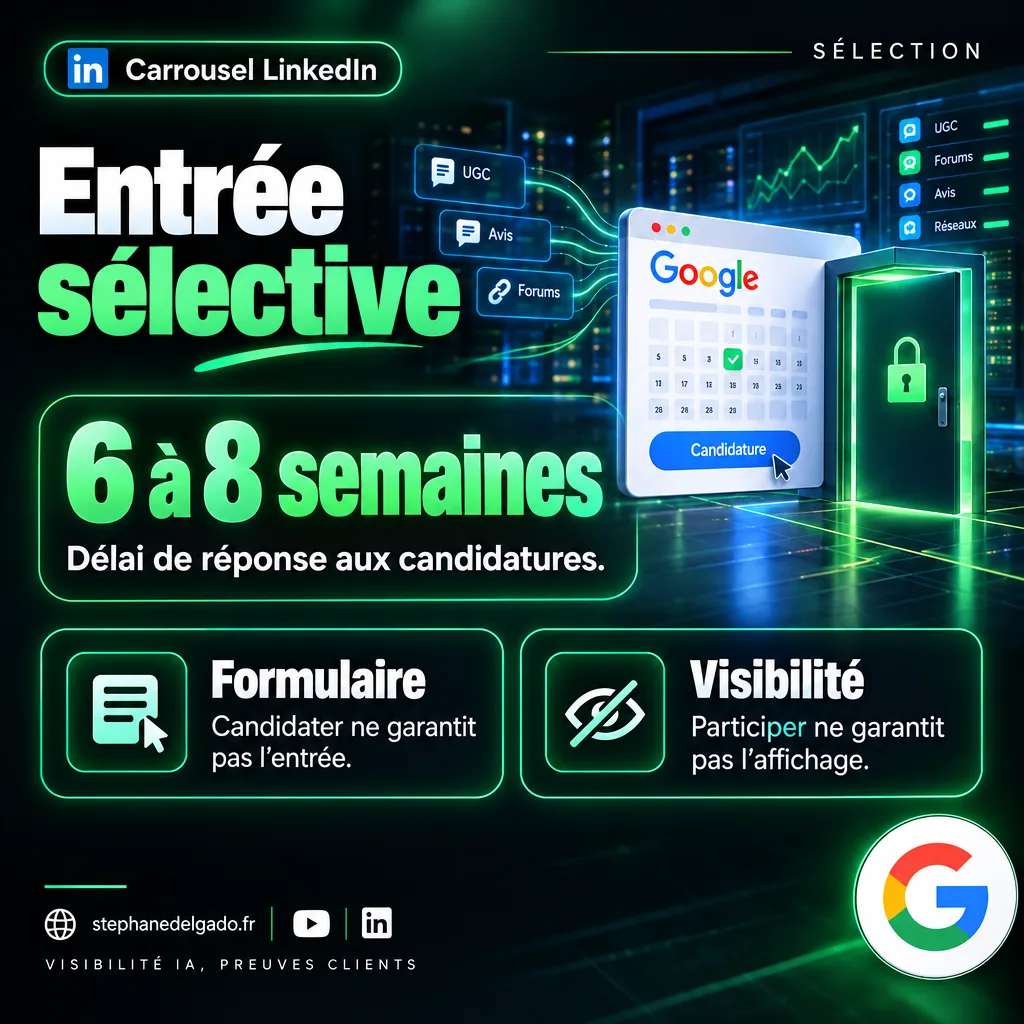 Page 3 : Entrée sélective