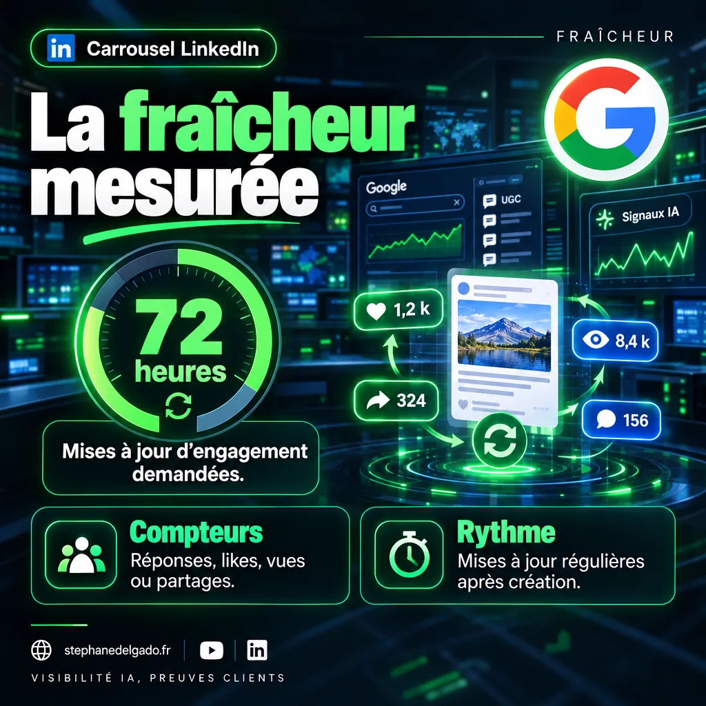 Page 6 : La fraîcheur mesurée