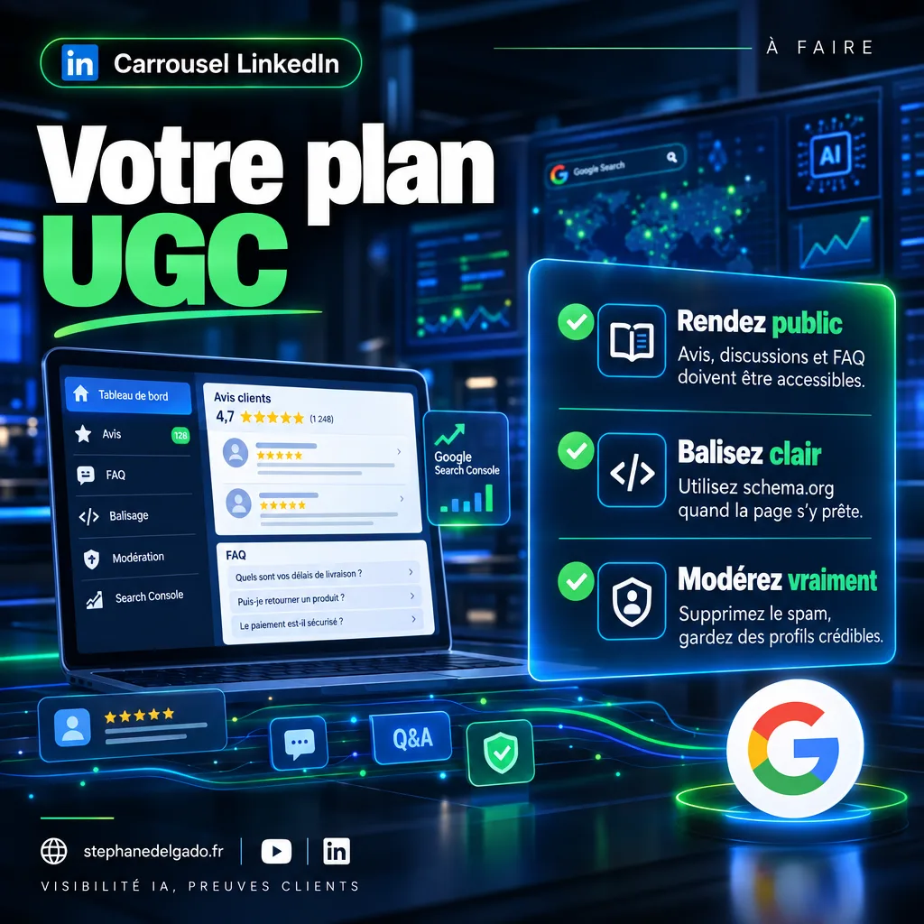 Page 7 : Votre plan UGC