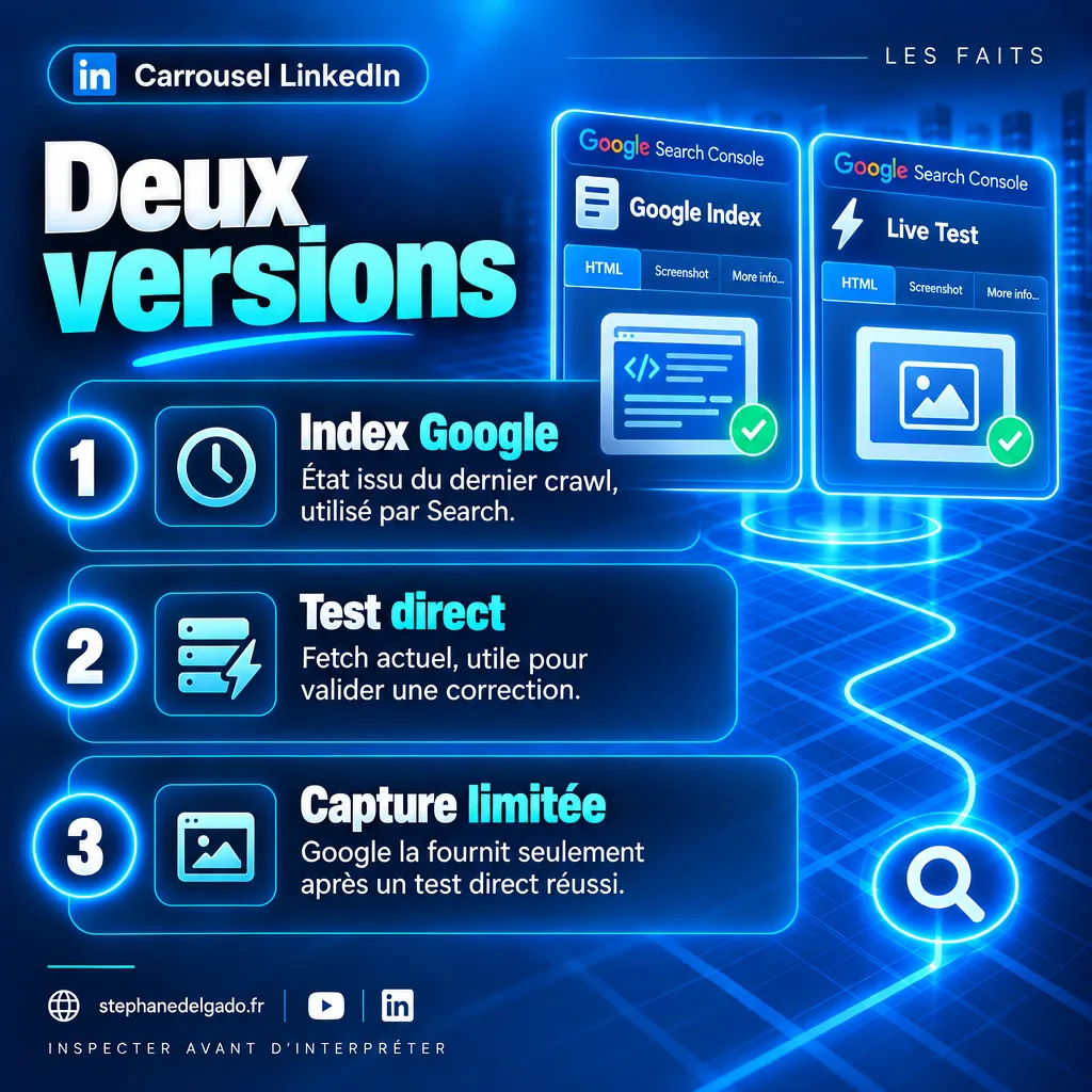 Page 2 : Deux versions