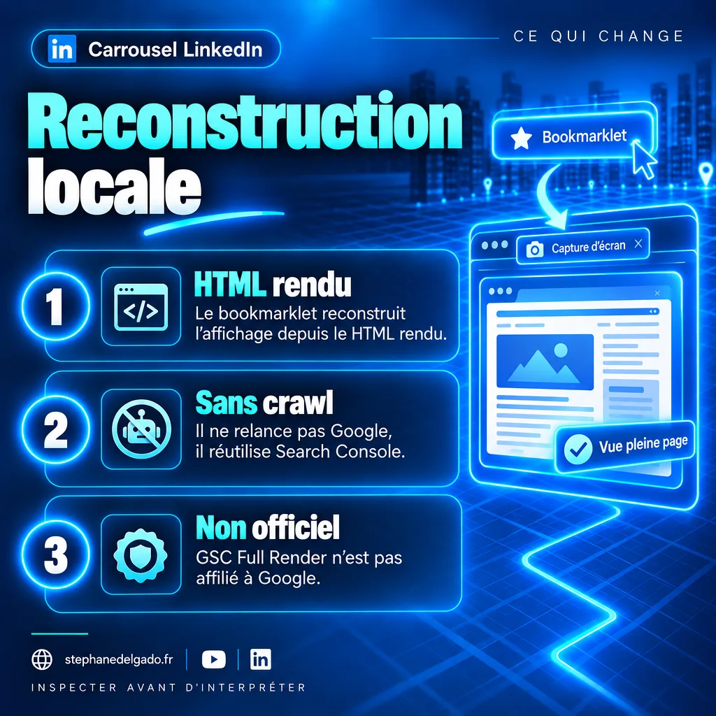 Page 4 : Reconstruction locale