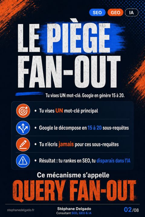 Tu rankes top 1 sur Google. Et l'IA cite ton concurrent. — slide 2