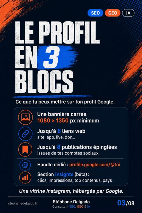 Google vient de t'offrir ta propre page dans son moteur — slide 3