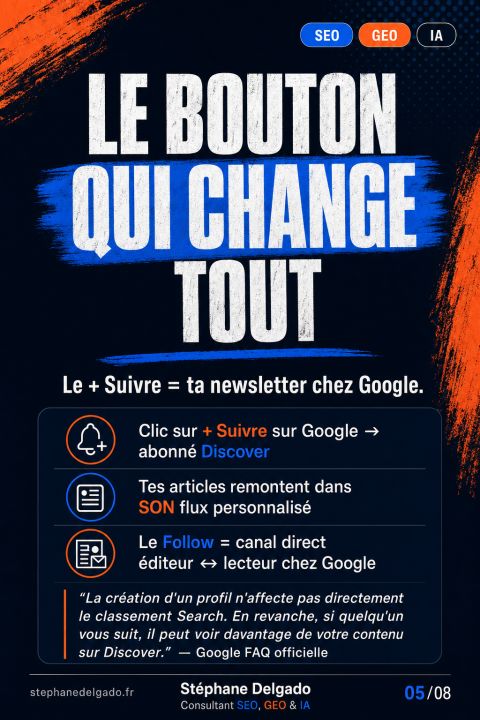 Google vient de t'offrir ta propre page dans son moteur — slide 5