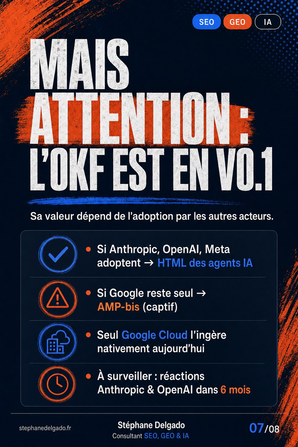 Open Knowledge Format (OKF) : Google vient de donner un « HTML » aux agents IA — slide 7